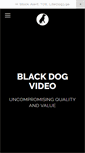 Mobile Screenshot of blackdogvideo.com