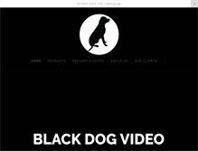 Tablet Screenshot of blackdogvideo.com